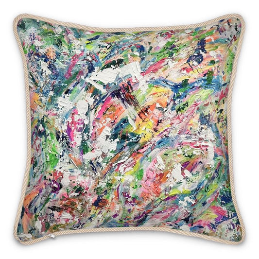 Before and After and After Silk Pillow