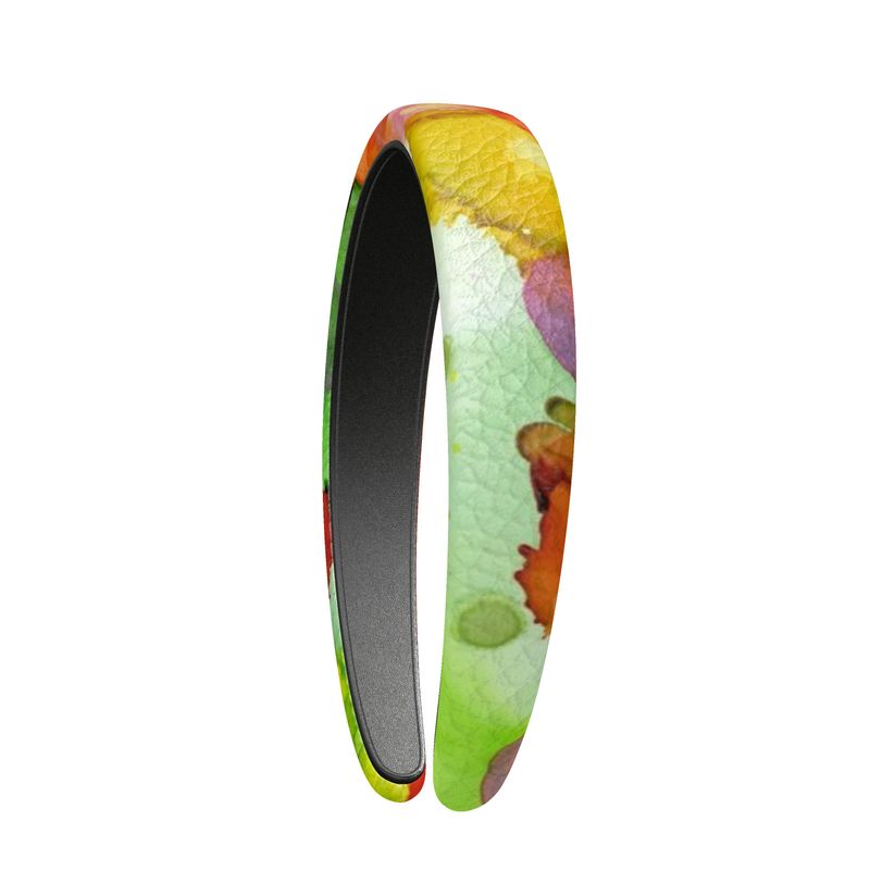Backlit Garden - Leather Headband