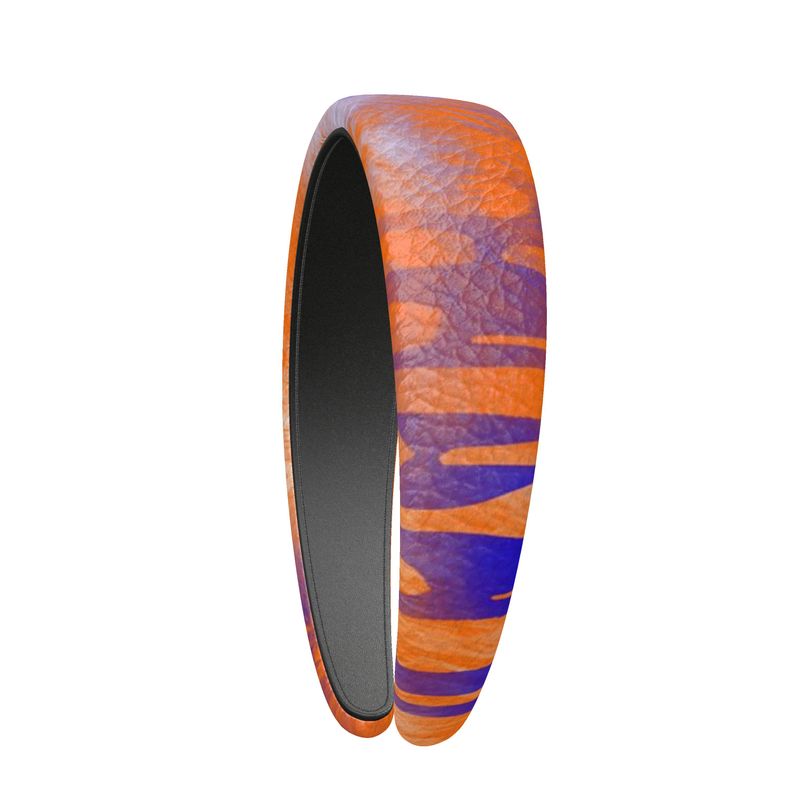 Orange and Blue Headband
