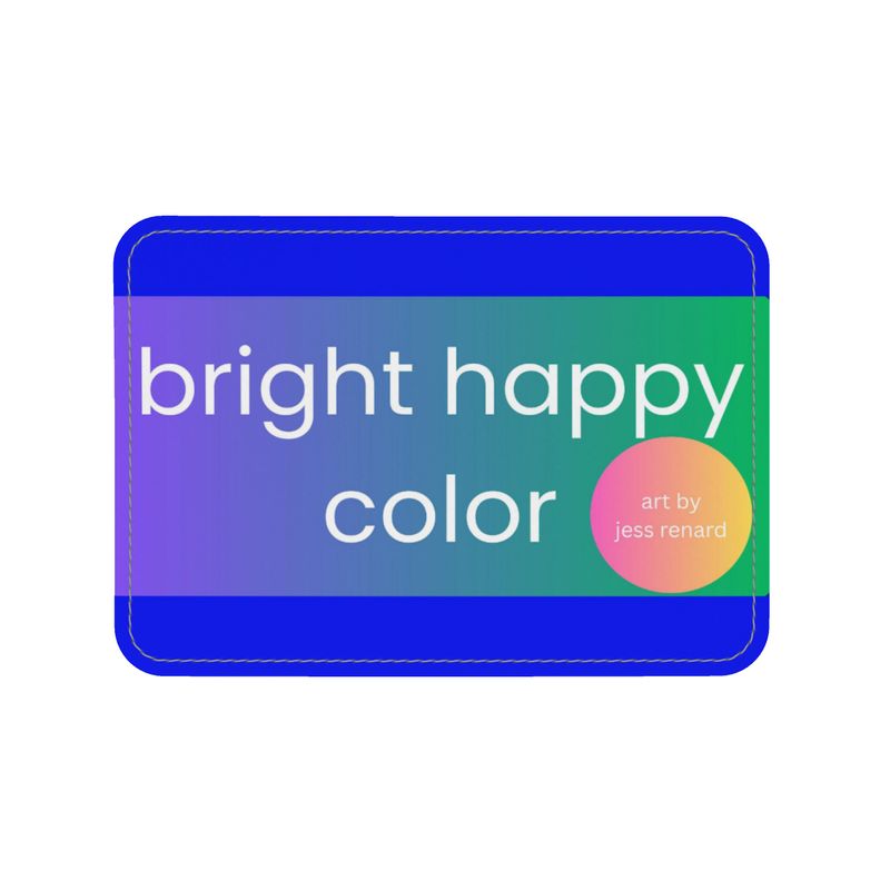 City Lights Leather Makeup Pouch