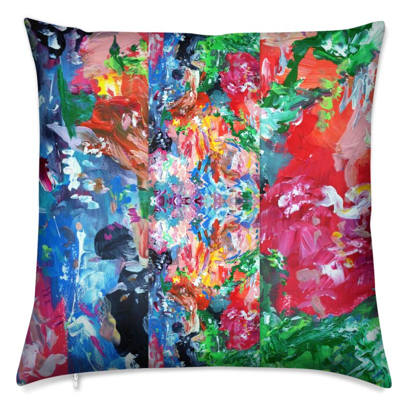 City Lights Throw Pillow