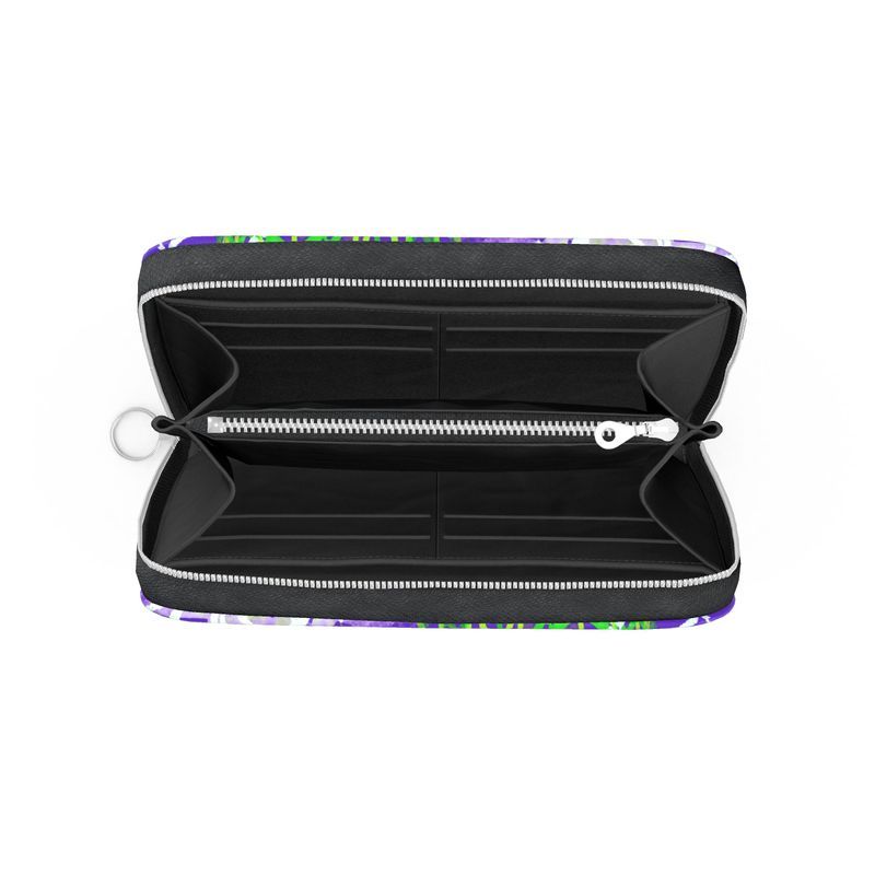 Electric Mechanica - Leather Zip Wallet