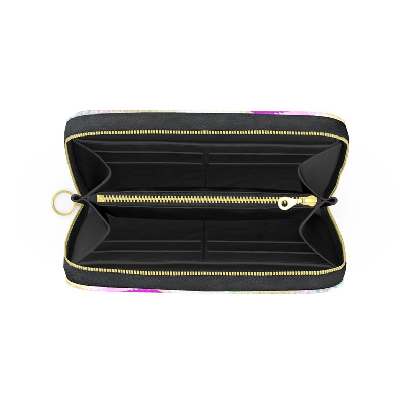 Color Doesn't Perch - Limited Edition Leather Zip Wallet