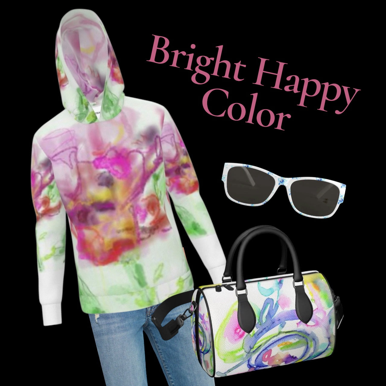 Blue Hibiscus Sunnies