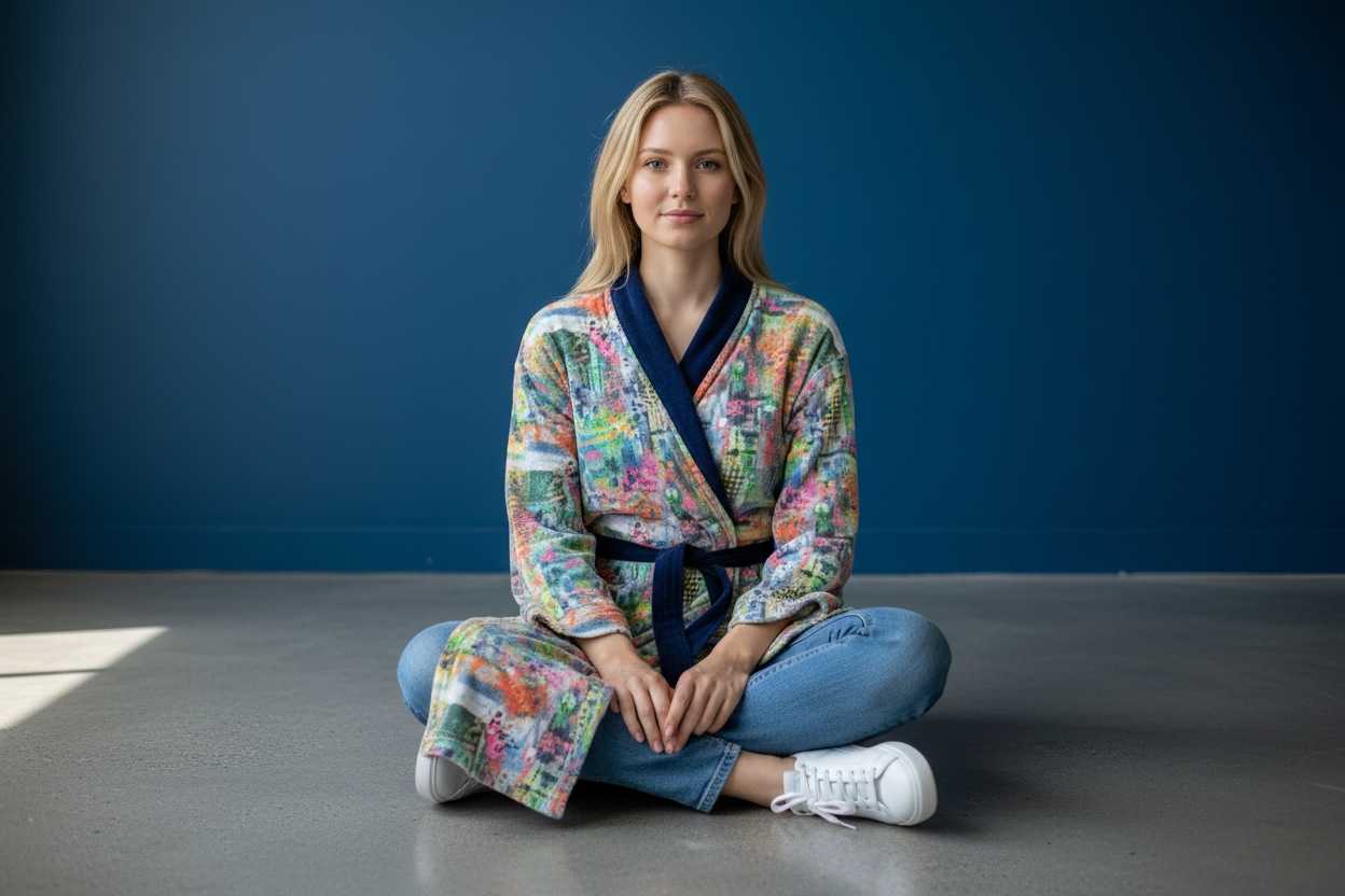 Bright Happy - Bathrobe