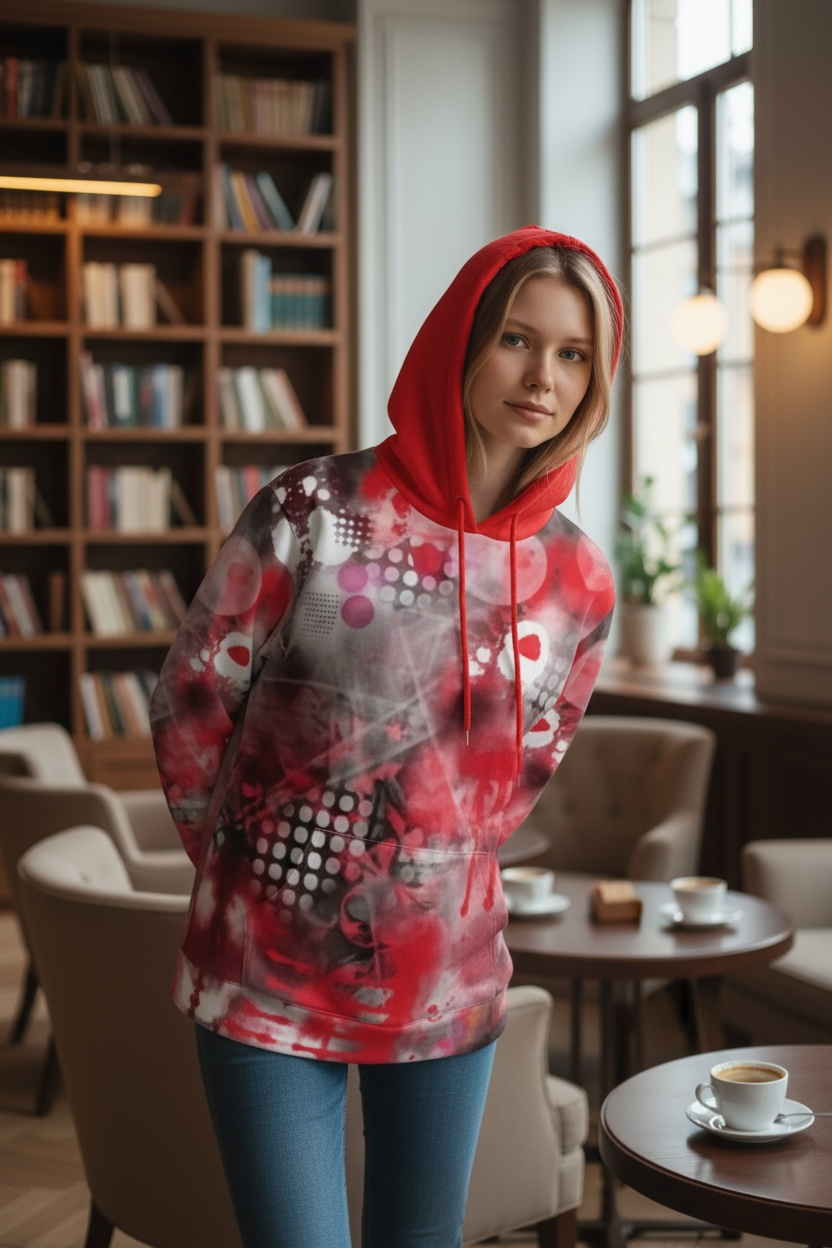 Red & Black Gameday Hoodie