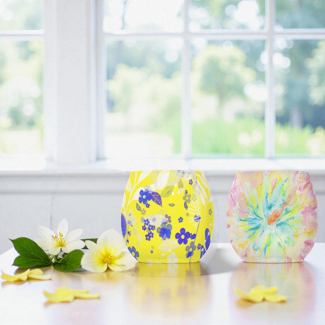 Limoncello - Glass Tealight Holder