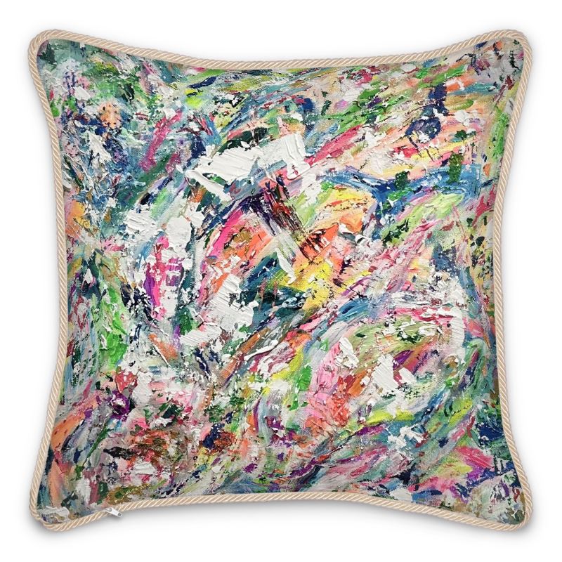 Before and After and After Silk Pillow