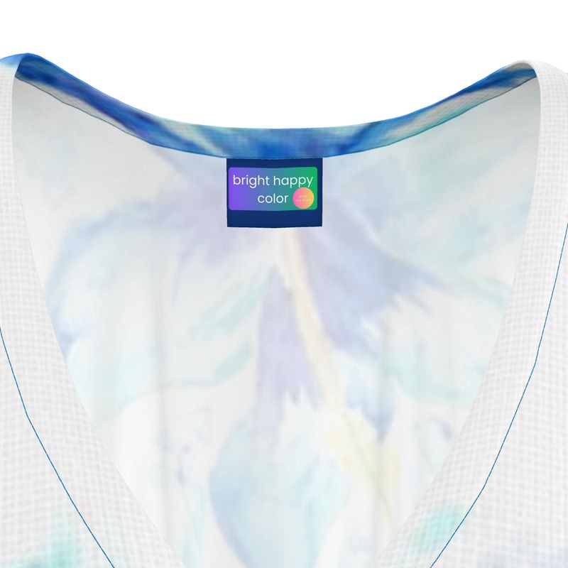 Blue Hibiscus Caftan