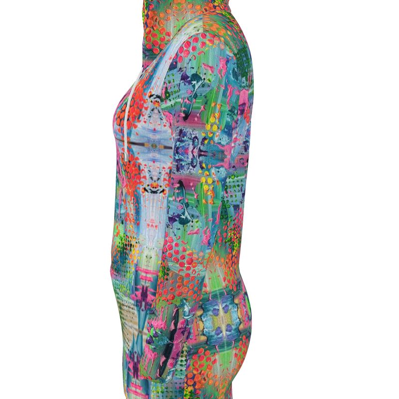 Bright Happy Hoodie Dress