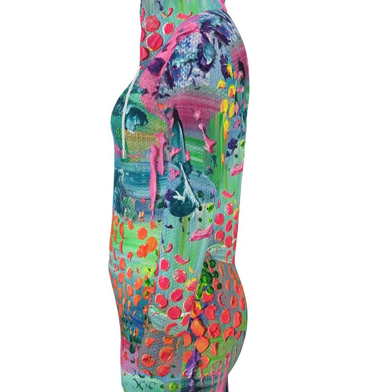 Bright Happy Hoodie Dress