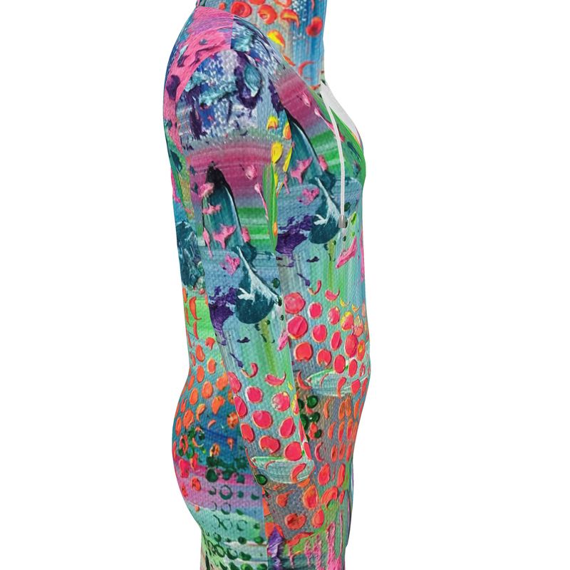 Bright Happy Hoodie Dress