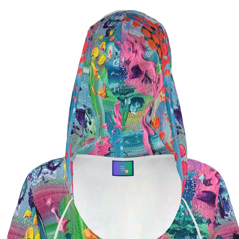 Bright Happy Hoodie Dress