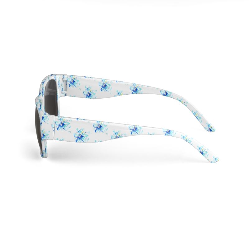 Blue Hibiscus Sunnies