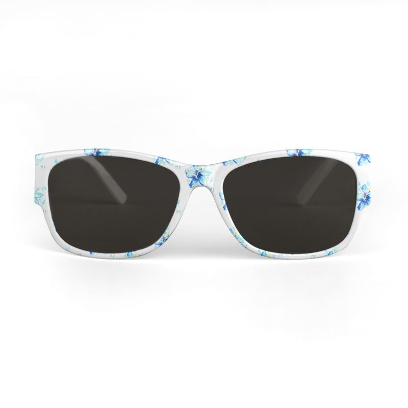 Blue Hibiscus Sunnies