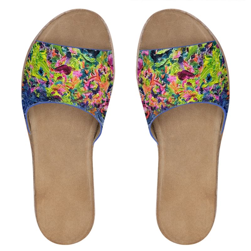 Through the River Leather Sandals