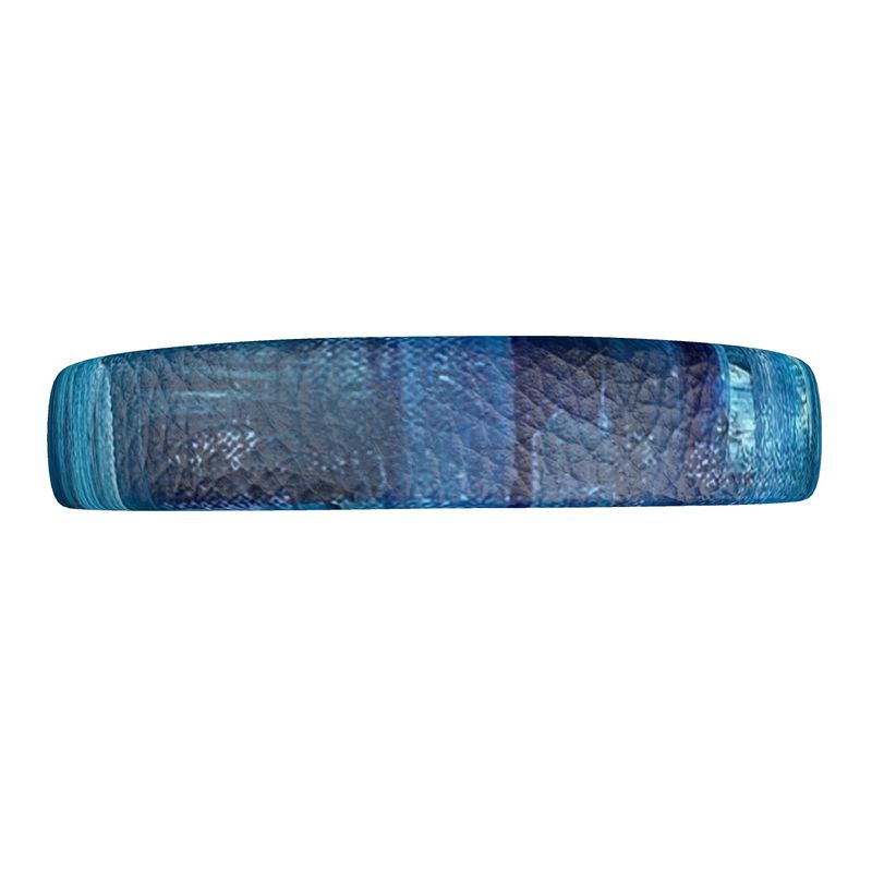 Cerulean Interlude - Leather Headband