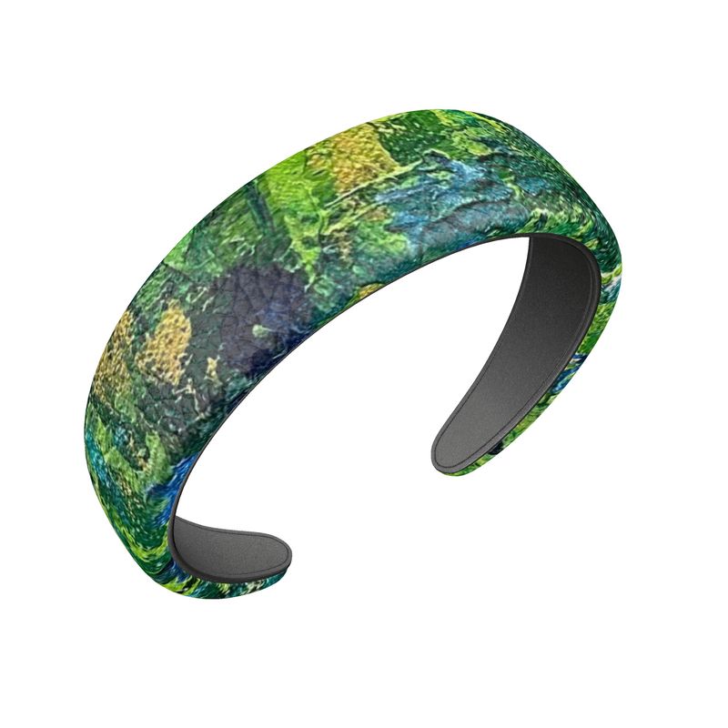 Green and Gold Headband