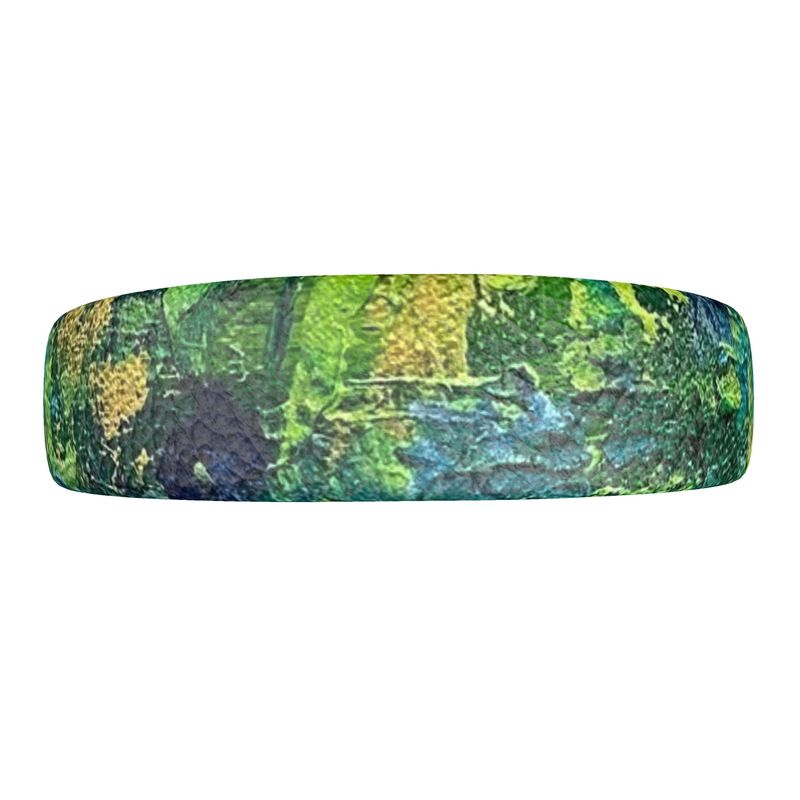 Green and Gold Headband