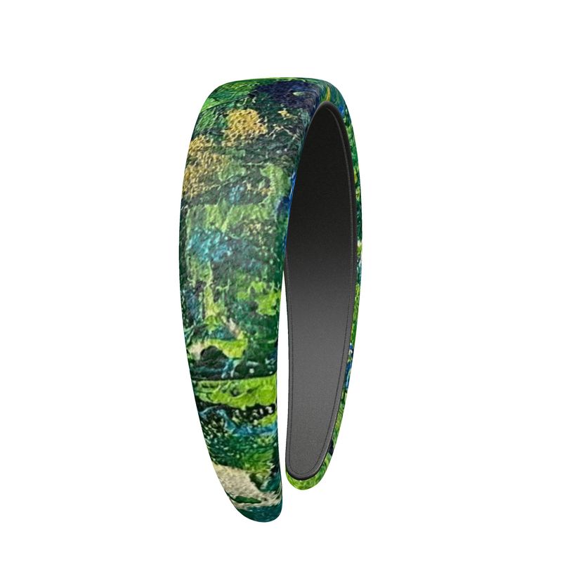 Green and Gold Headband