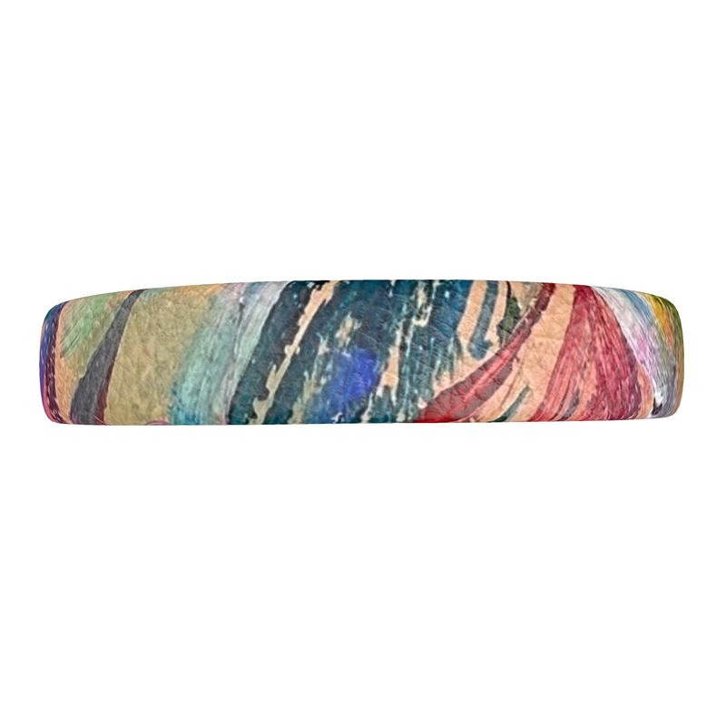 Kinetic Petals - Leather Headband