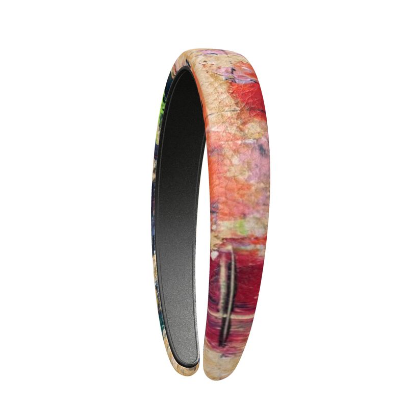Urban Strata - Leather Headband