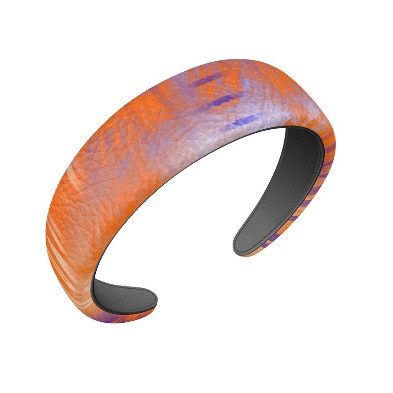 Orange and Blue Headband