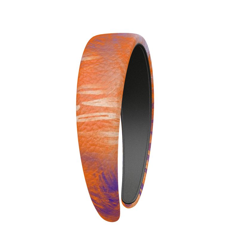 Orange and Blue Headband