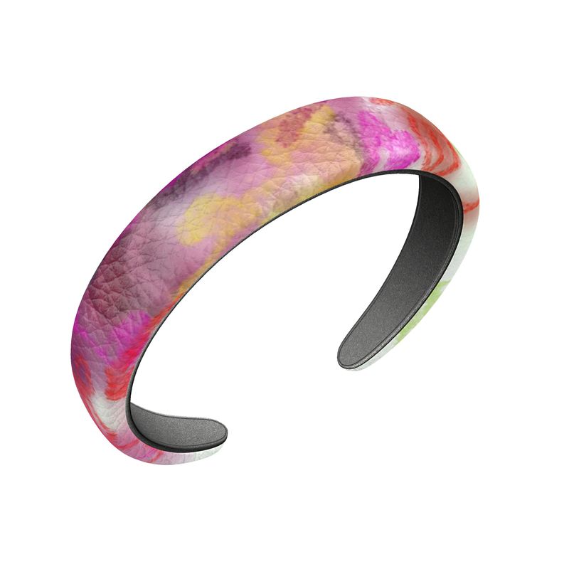 Pink Voltage - Leather Headband