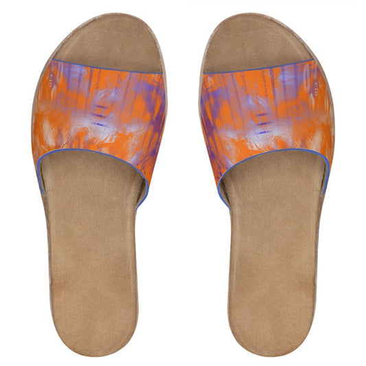 Chromatic Tension - Leather Sandals