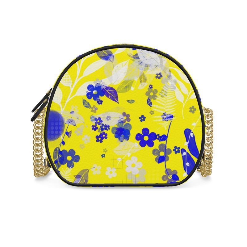 Limoncello Round Leather Purse