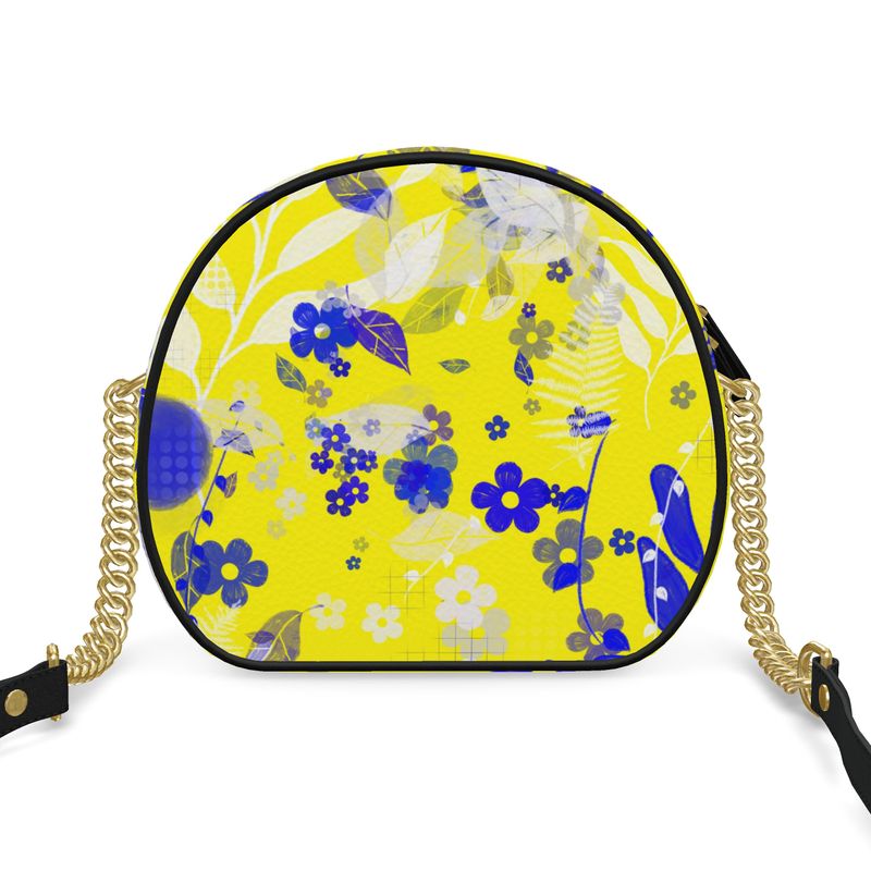Limoncello Round Leather Purse