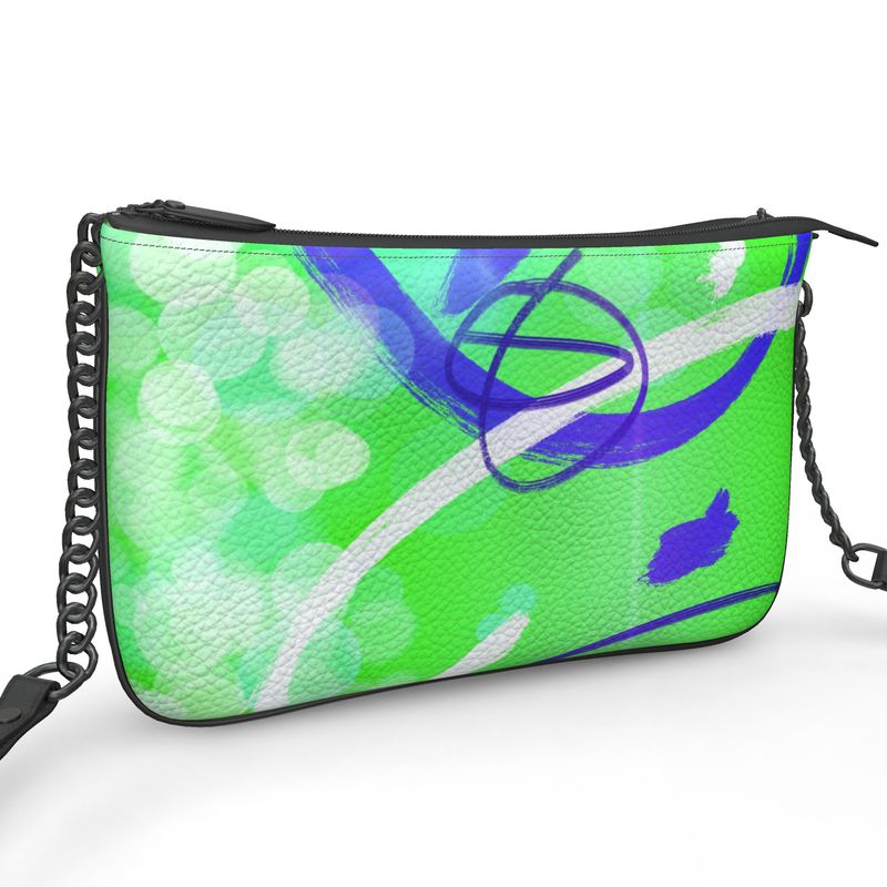 Luminous Current - Leather Pochette Crossbody Bag