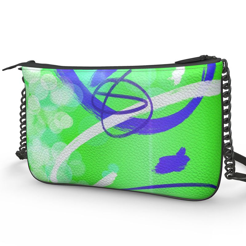 Luminous Current - Leather Pochette Crossbody Bag