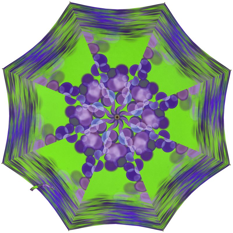 Lime and Grape Umbrella