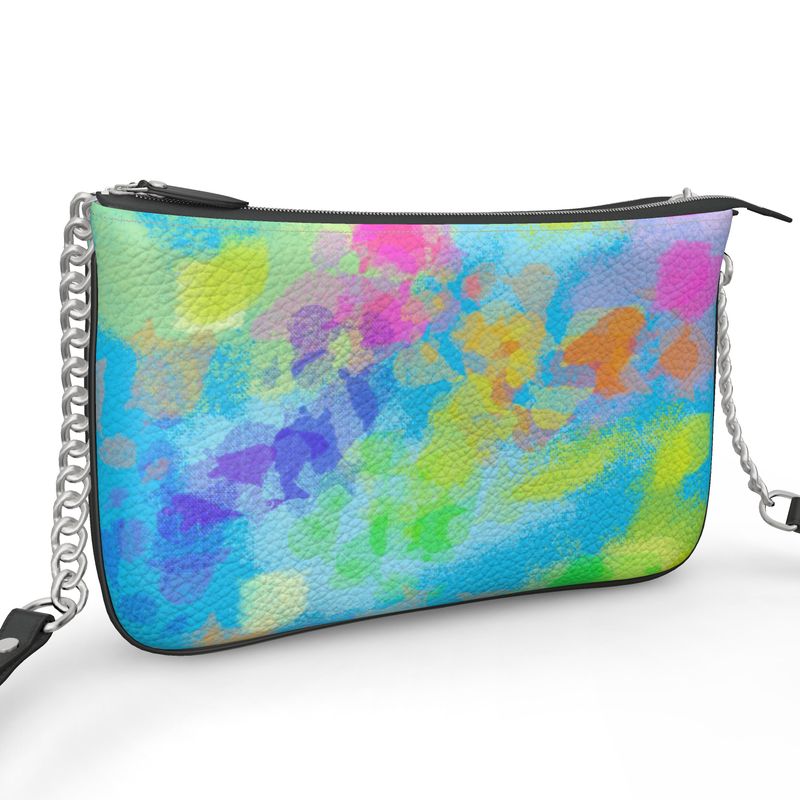 Sherbet Scoop Leather Pochette