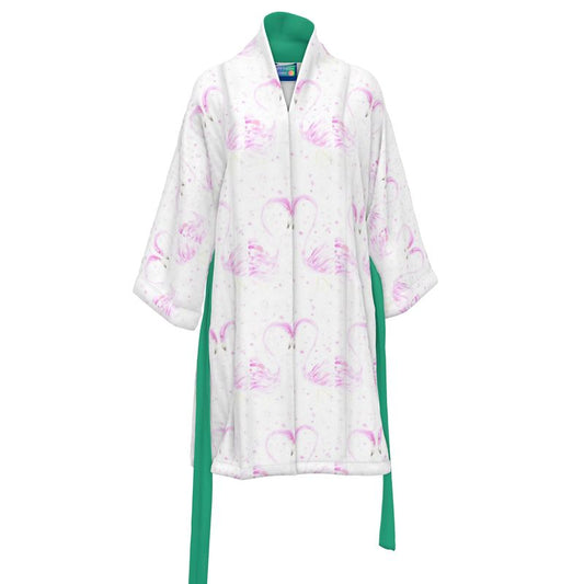 Flamingos in Love Kimono