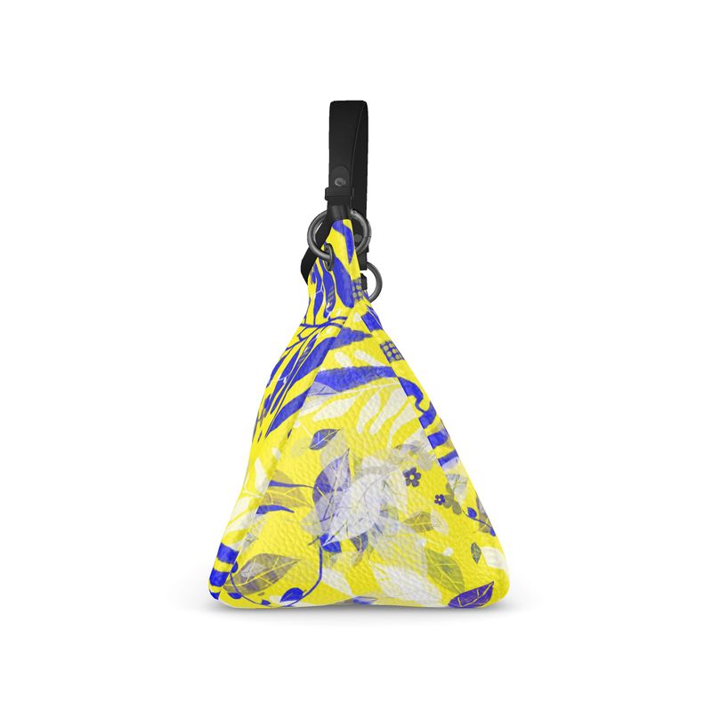 Limoncello Leather Slouch Purse