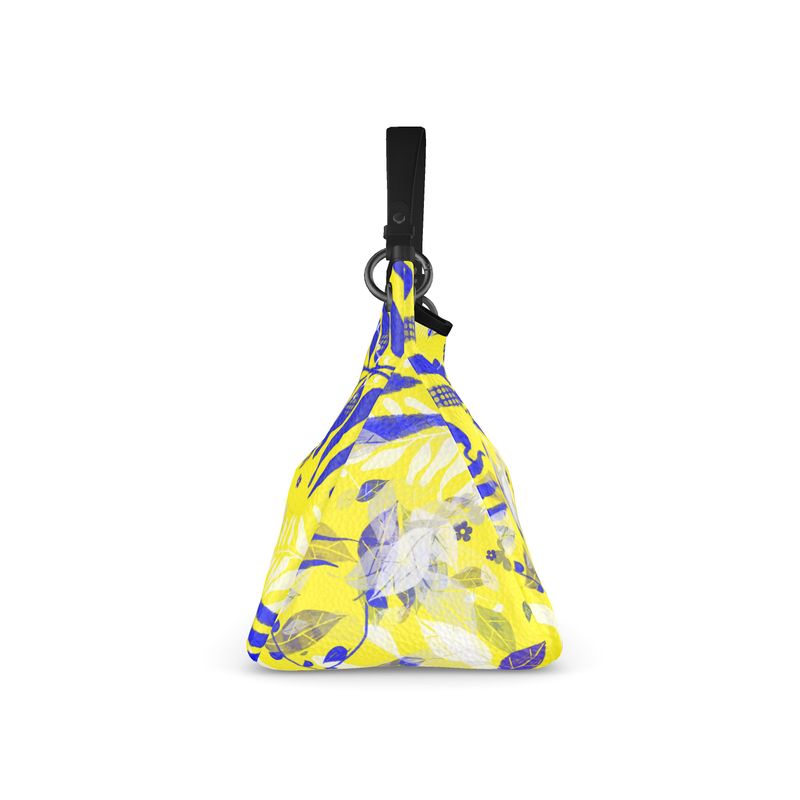 Limoncello Leather Slouch Purse