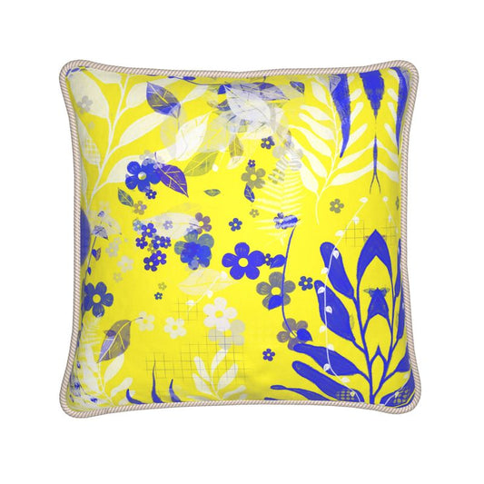 Limoncello - Silk Throw Pillow
