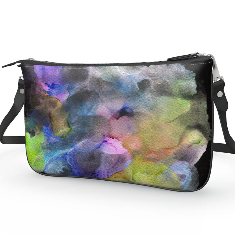 Dark Winds - Leather Pochette Crossbody Bag