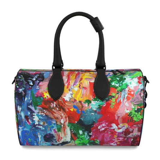 City Lights Leather Duffle Bag