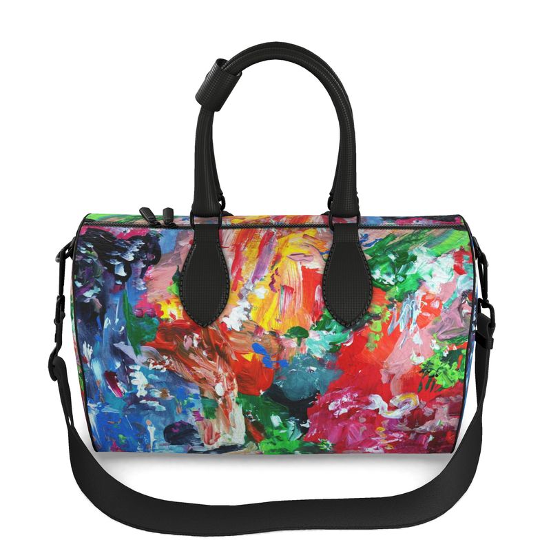 City Lights Leather Duffle Bag