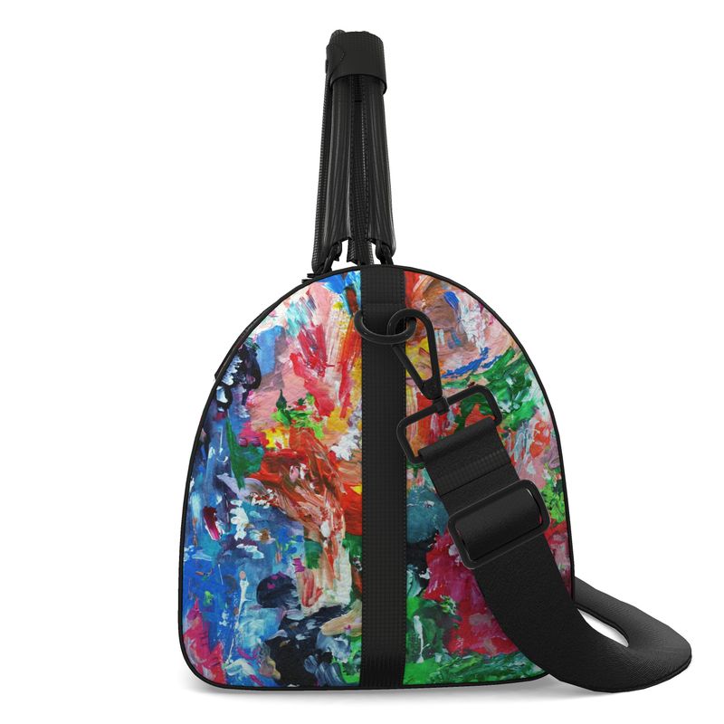 City Lights Leather Duffle Bag