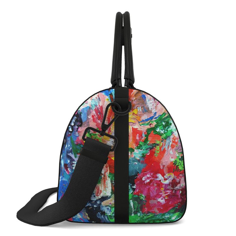 City Lights Leather Duffle Bag