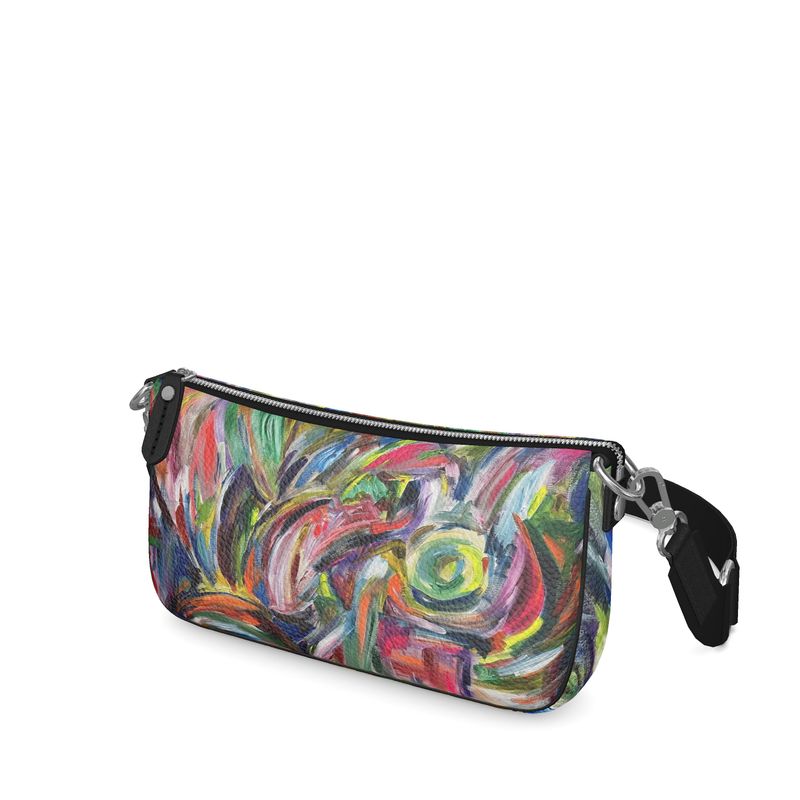 Magnum Opus Small Crossbody Leather Purse