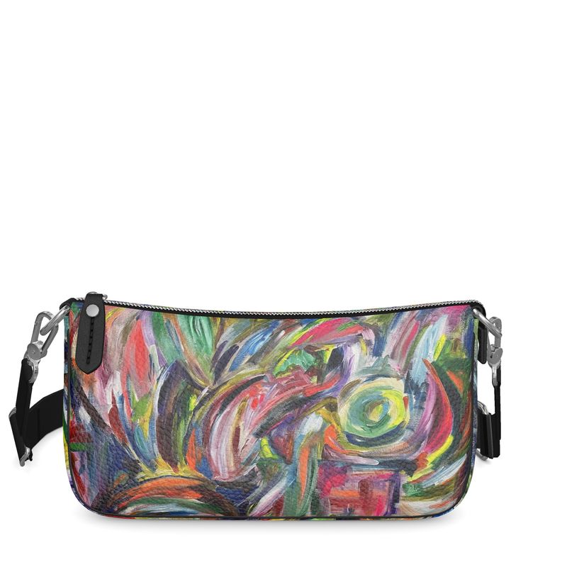 Magnum Opus Small Crossbody Leather Purse