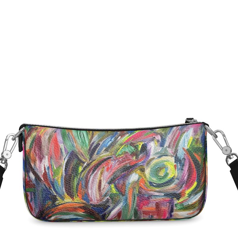 Magnum Opus Small Crossbody Leather Purse