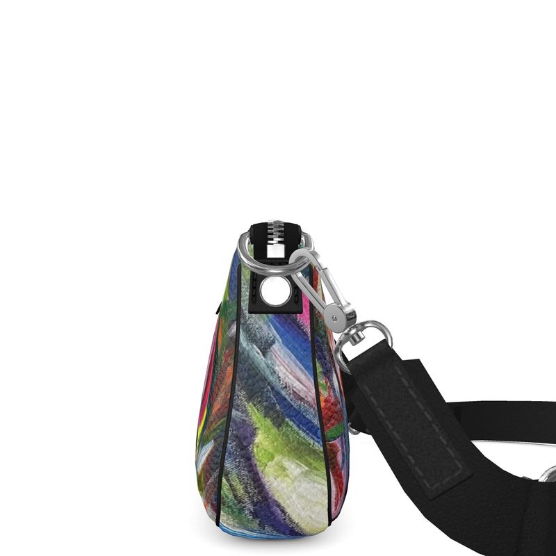 Magnum Opus Small Crossbody Leather Purse