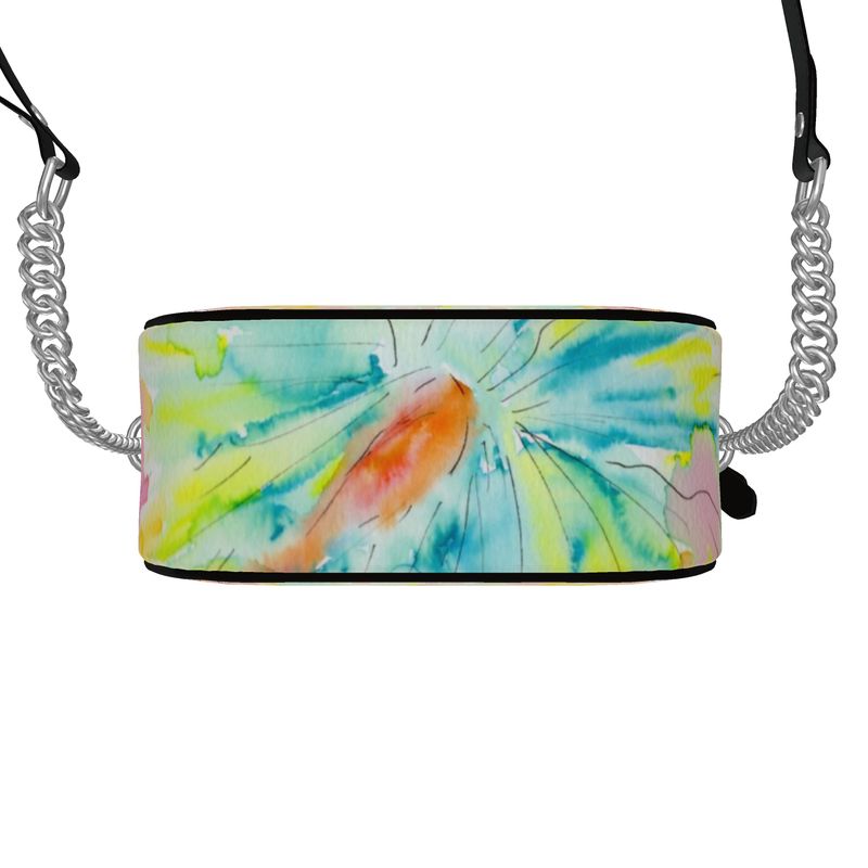 Aloha Fever - Round Leather Crossbody Bag